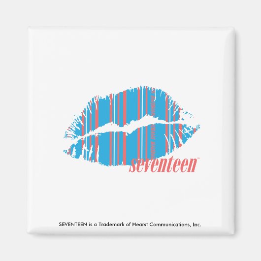 Aimant Thin Stripes Aqua (Devant)