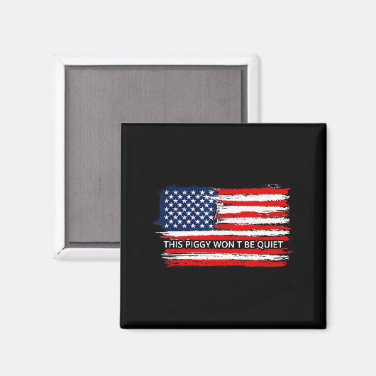 Aimant This Ggy Won't Be Quiet Funny Flag (Recto/Verso)