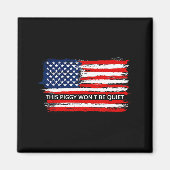 Aimant This Ggy Won't Be Quiet Funny Flag (Devant)