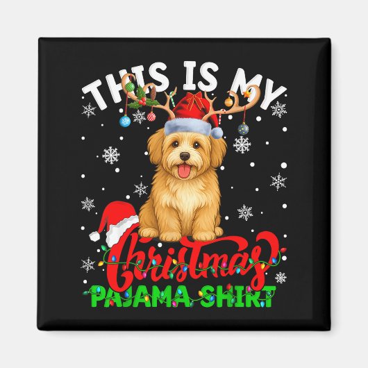Aimant This Is My Havanese Dog Ugly Christmas Pajama Swea (Devant)