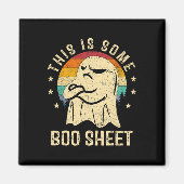 Aimant This Is Some Boo Sheet Halloween Ghost Funny Men W (Devant)