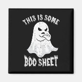 Aimant This Is Some Boo Sheet Halloween Ghost Funny Men W (Devant)