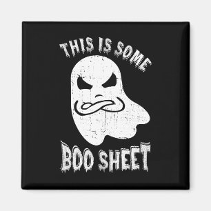 Aimant This Is Some Boo Sheet Halloween Ghost Funny Men W