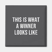 Aimant This Is What A Winner Looks Like (Devant)