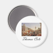 Aimant Thomas Cole Le cours de la consommation Empire (Recto/Verso)