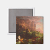 Aimant Thomas Cole Le voyage de la vie Enfance 1842 (Recto/Verso)