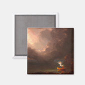 Aimant Thomas Cole Le voyage de la vie Vieille Âge 1842 (Recto/Verso)