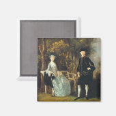 Aimant Thomas Gainsborough | Lady Lloyd et son fils, Rich (Recto/Verso)