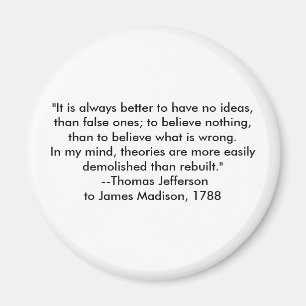 Aimant Thomas Jefferson - C'est toujours mieux