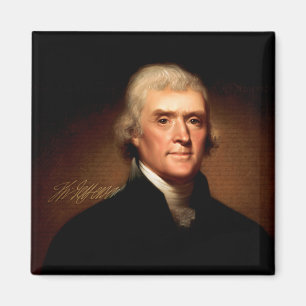 Aimant Thomas Jefferson, père fondateur