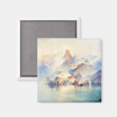 Aimant Thomas Moran - La ville du rêve (Recto/Verso)