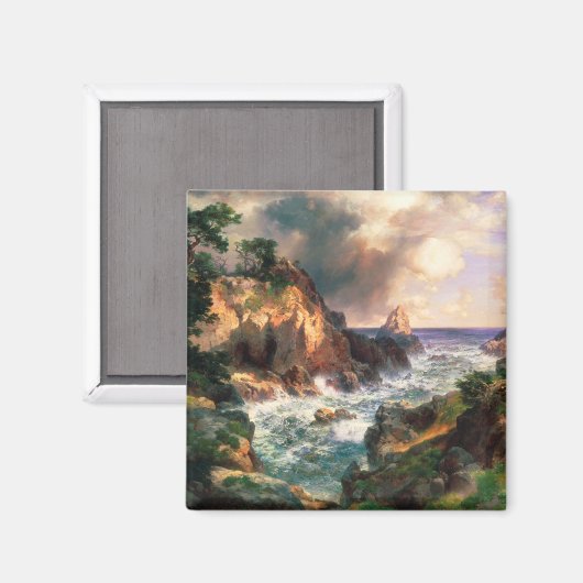 Aimant Thomas Moran Point Lobos Monterey California. (Recto/Verso)