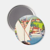 Aimant Thonon Les Bains Français Travel Europe (Recto/Verso)