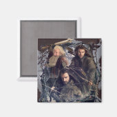 Aimant Thorin, Kili et Balin Graphique (Recto/Verso)