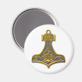 Aimant Thor's Hammer-gold (Recto/Verso)