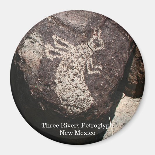Aimant Three Rivers Petroglyph (Devant)