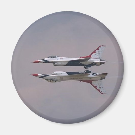 Aimant Thunderbird Mirror vole par (Devant)