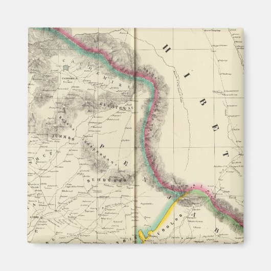 Aimant Tibet, Asie 68 (Devant)
