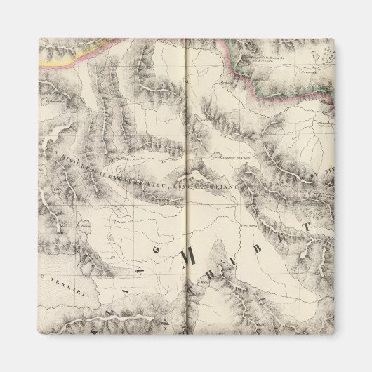 Aimant Tibet, Asie 70 (Devant)