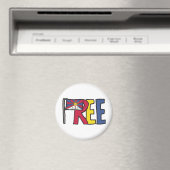 Aimant Tibet libre (In Situ (Lave-vaisselle))