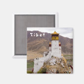 Aimant Tibet - Palais Yumbulakhang (Recto/Verso)