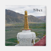 Aimant Tibet - Palais Yumbulakhang (Devant)