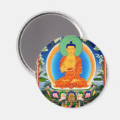 Aimant Tibetan Thangka Prabhutaratna Bouddha (Recto/Verso)