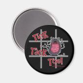 Aimant Tick Tack Toe ! (Recto/Verso)