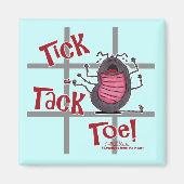 Aimant Tick Tack Toe ! (Devant)