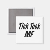 Aimant Tick Tock MF (Recto/Verso)