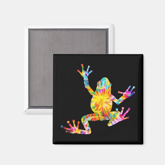 AIMANT TIE DYE FROG (Recto/Verso)