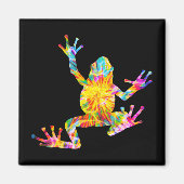 AIMANT TIE DYE FROG (Devant)