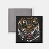 Aimant Tiger (Recto/Verso)