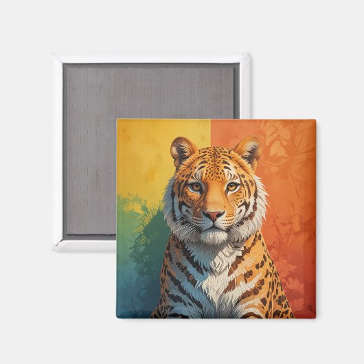 aimant tiger (Recto/Verso)