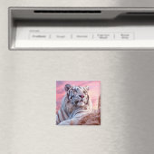 Aimant Tiger Animal Nature sauvage majestueuse (In Situ (Lave-vaisselle))