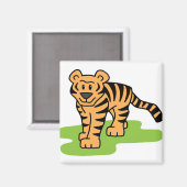 Aimant Tiger Art (Recto/Verso)