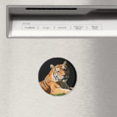 Aimant Tiger Closeup (In Situ (Lave-vaisselle))