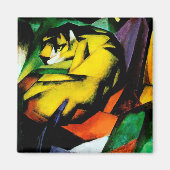 Aimant Tiger par Franz Marc (Devant)