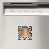 Aimant Tiger Portrait (In Situ (Lave-vaisselle))