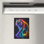Aimant Tigermagnet in Neonfarben (In Situ (Lave-vaisselle))