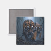 Aimant Tiges majestueux dans une jungle de Foggy (Recto/Verso)