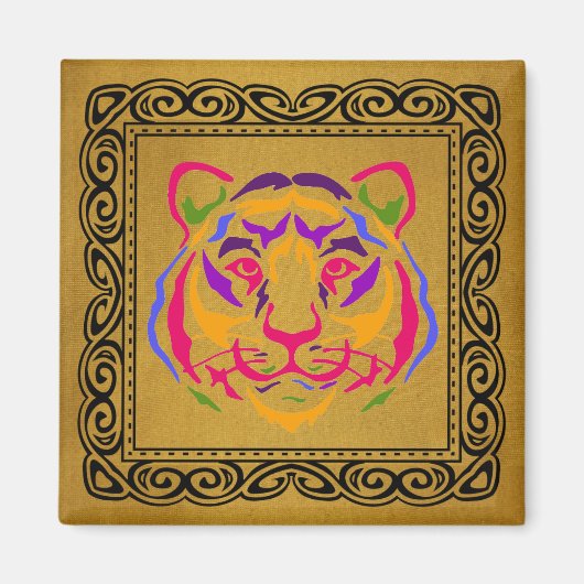 Aimant tigre (Devant)