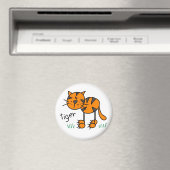 Aimant Tigre Collé (In Situ (Lave-vaisselle))
