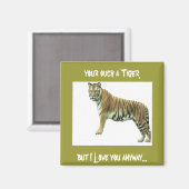 Aimant Tigre du Bengale (Recto/Verso)