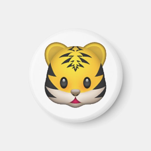 Aimant Tigre - Emoji (Devant)