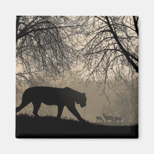 Aimant Tigre et cerf