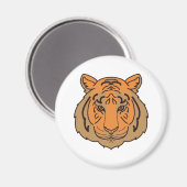 Aimant Tigre orange (Recto/Verso)