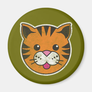 Aimant Tigre vintage