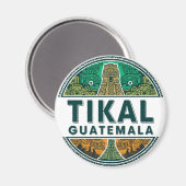 Aimant Tikal Guatemala Travel (Recto/Verso)