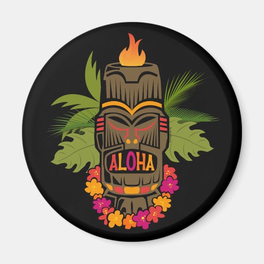 Aimant Tiki Aloha (Devant)